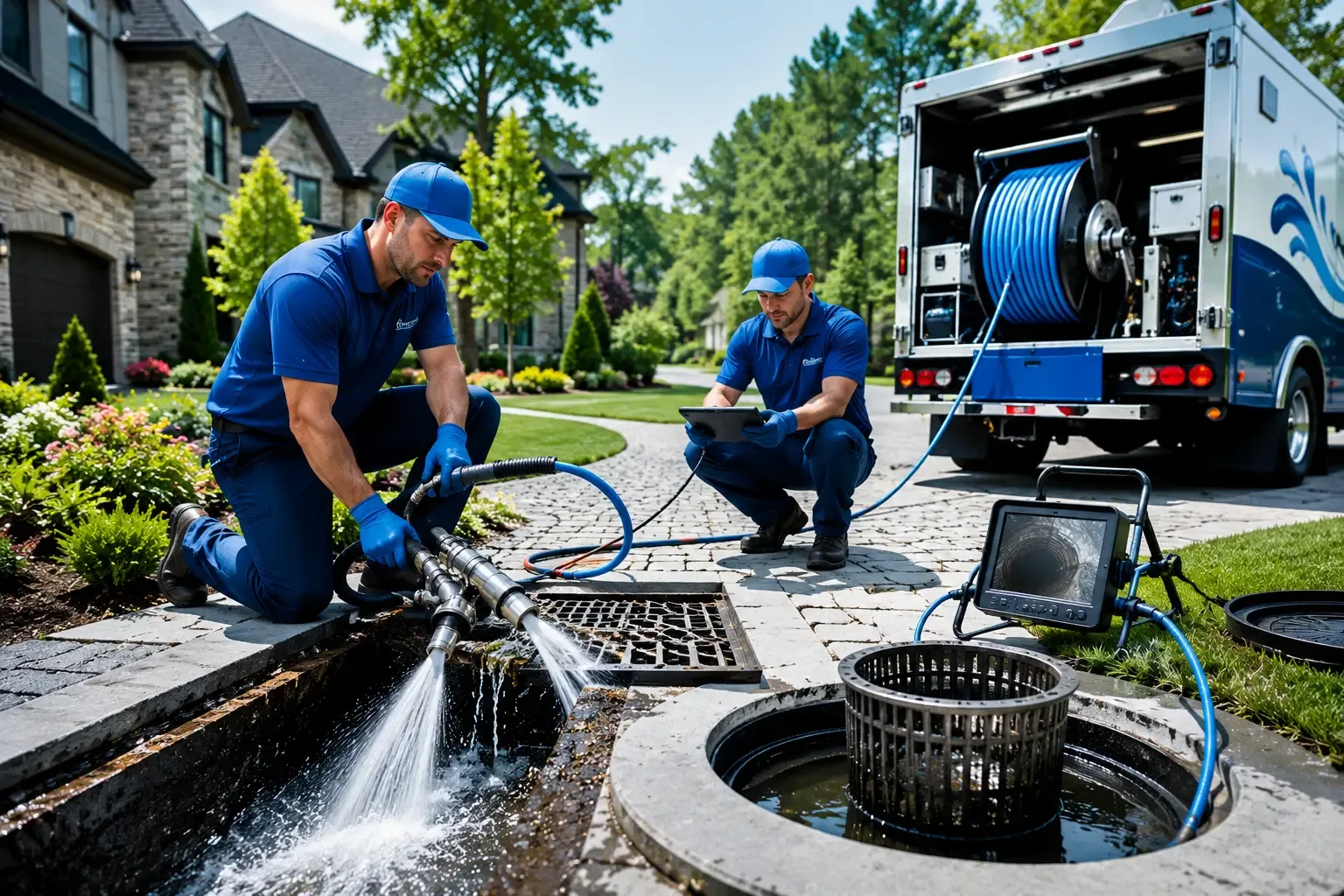 Local outdoor drain cleaning professionals in Columbus, TX