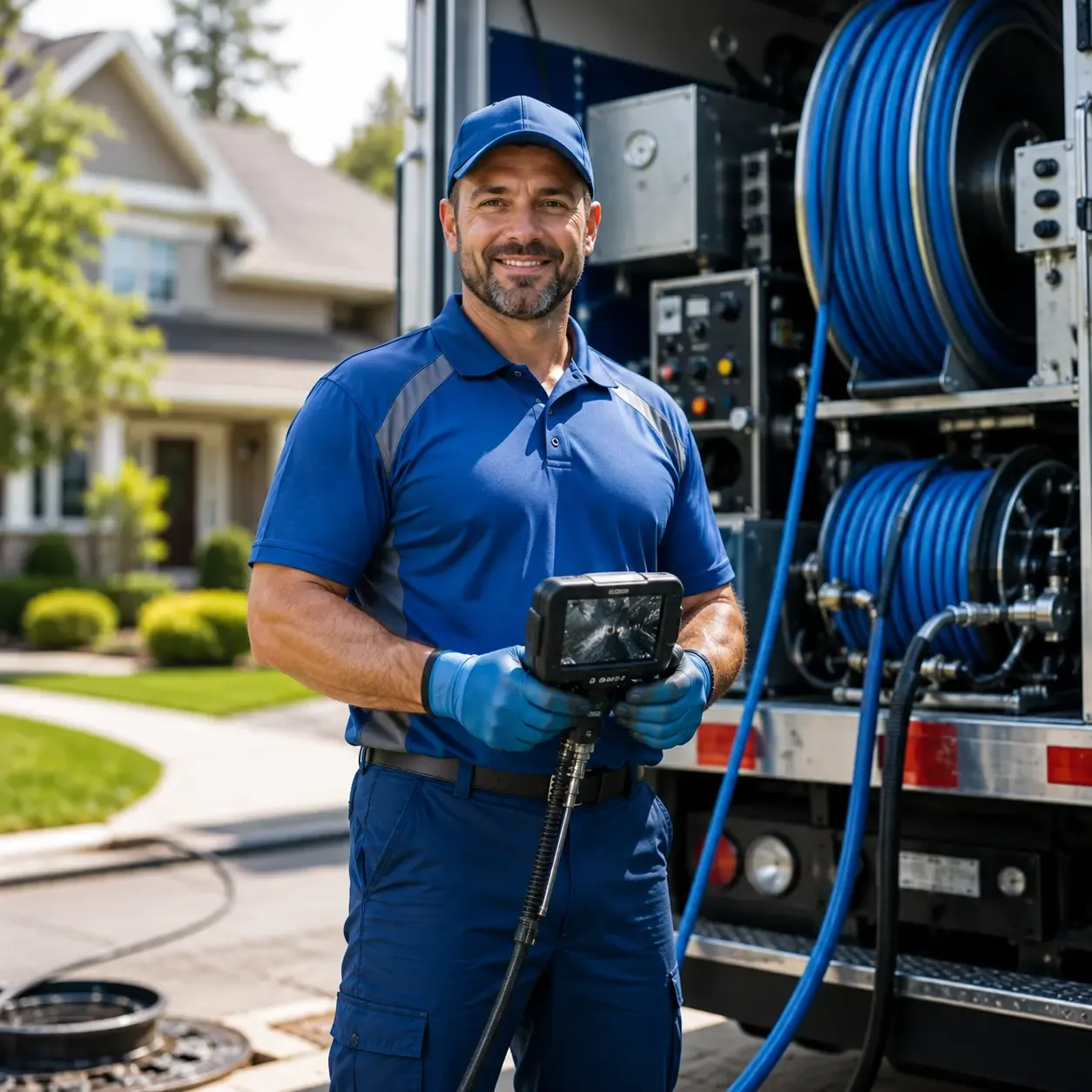 Local outdoor drain cleaning specialists in Columbus, TX